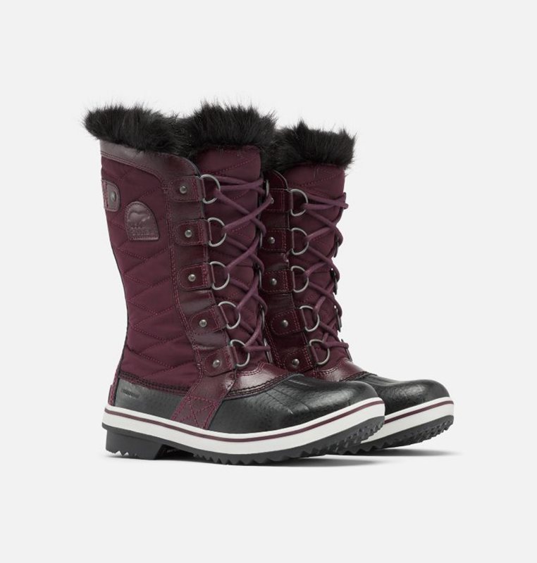 Sorel Tofino™ II Mid - Womens Snow Boots Purple/Black - 032415VBR